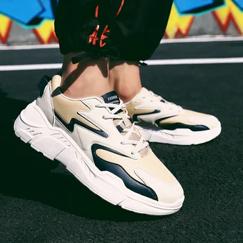 

Running Shoes Comfortable Non-slip Sneaker Men Waterproof Athletic Sports Chunky Shoes Men Outdoor Jogging Trainer Zapatillas