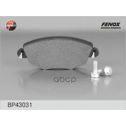 Колодка Тормозная Дисковая Fenox Bp43031 FENOX арт. BP43031