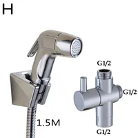 Toilet Adapter Spray Handheld Bidet Shower Head Wall Bracket Hose Kit Home Parts Toilet Adapter Spray Handheld Bidet Shower Head Wall Bracket Hose Kit Home Parts