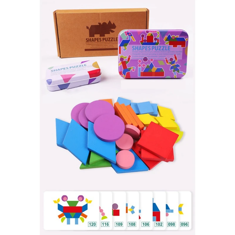 

Warm Color Cartoon Stacking Ring Tower Stapelring Blocks Wood Toddler Toy Baby Toys Infant Toys Girl wooden animals