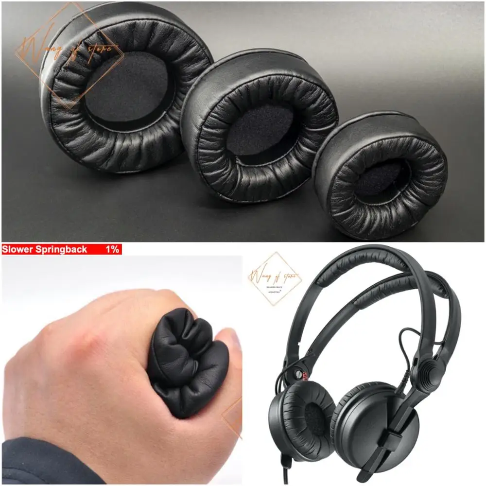 Super Thick Soft Memory Foam Ear Pads Cushion For Sennheiser HD 25 Series Headphones Perfect Quality Not Cheap Version