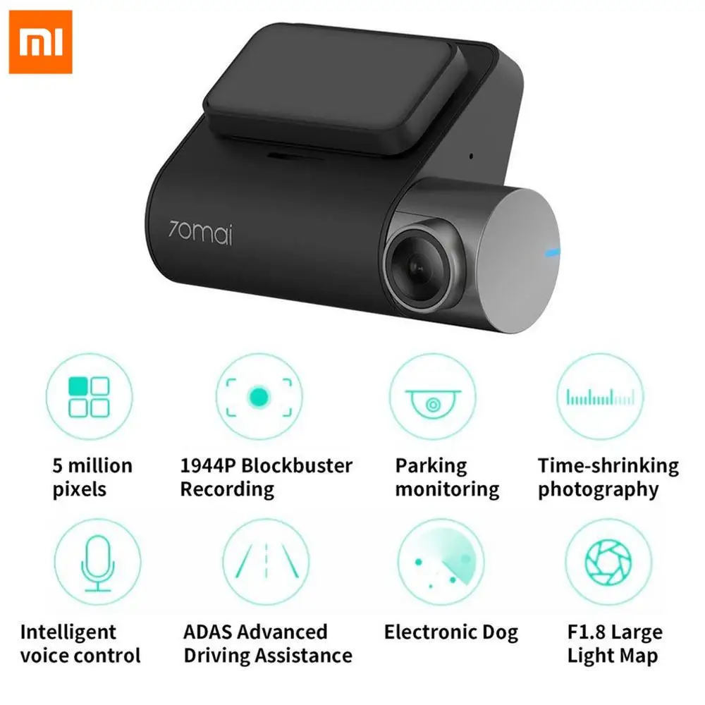 Xiaomi 70 Mai Smart Wifi DVR камера беспроводной Автомобильный видеорегистратор 1080P Full HD ночного видения водительский рекордер Pro g-сенсор CN