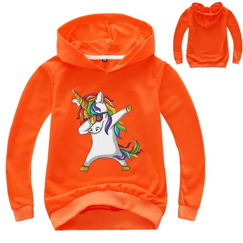 Boys Print Cartoon Streetwear Hoodie