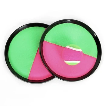 

Catch Ball Game Set Kids Toy Non Toxic Easy Apply With Adjustable Strap Funny Throwing Playing Parent Child Sucker Sticky Racket