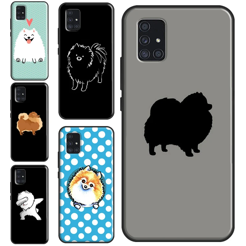 Чехол с изображением Померанской собаки для Samsung A52 A42 A32 A12 A72 A20e A21S A02 A10 A20 A30 A50 A70 A11