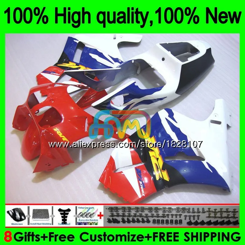NC35 RVF400R для HONDA ЛРВ 400 Красный Синий Прохладный R 400R VFR400 R V4 89BS. 64 VFR400R NC24 95 96 97 98 1995 1996 1997 1998 обтекатель