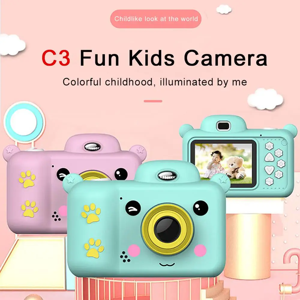 C3 детская камера 24 МП Водонепроницаемая 2 4 &quotFull HD 1080P мини-камера s видео игрушка