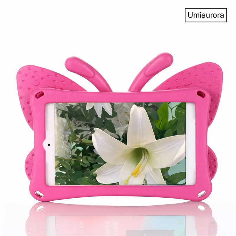 Borboleta Case Eva à Prova de Choque para Ipad 10.2 Polegadas 2023 Mini 10.9 Pro 11 9.7 ar 2023 Crianças Tablet Capa 7th 8th 9th 3d - Imagem 5
