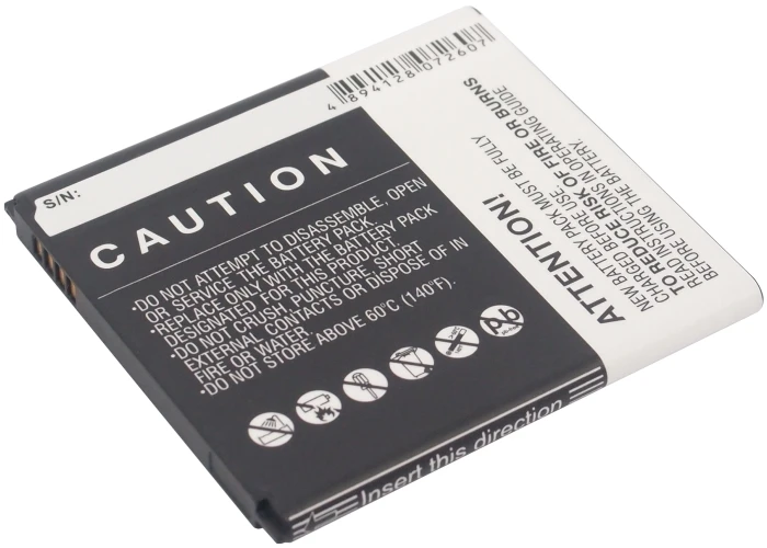 Обновленная батарея для Galaxy S4 LTE-A, GT-i9295 2600 mAh/WH