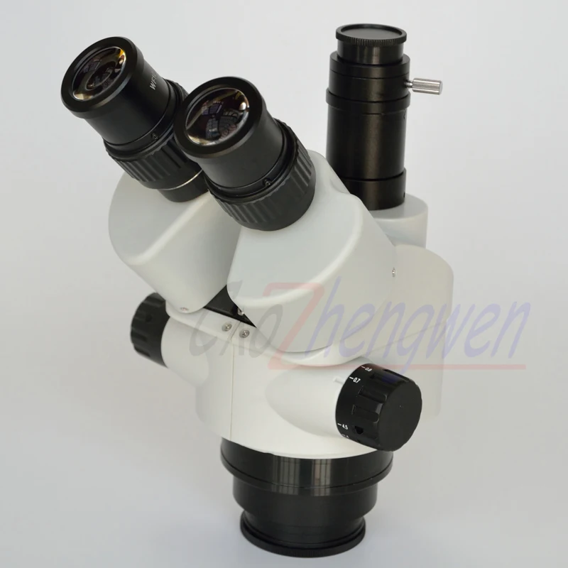 Фокусный тринокулярный микроскоп FYSCOPE 7X 45X для ремонта материнской платы + камера