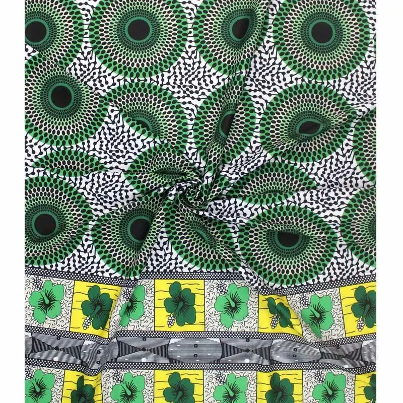ИМИТИРОВАННАЯ шелковая ткань африканская ткань с принтом 6 ярдов в партии африканская ткань ткань нигерийская Анкара Африканский Воск