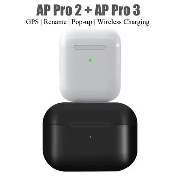 

PRO 2 3 Wireless Earphone Bluetooth Headphone GPS Rename Pop-ups Window Earbuds Smart Sensor Headset PK i500 i9000 i100000 TWS