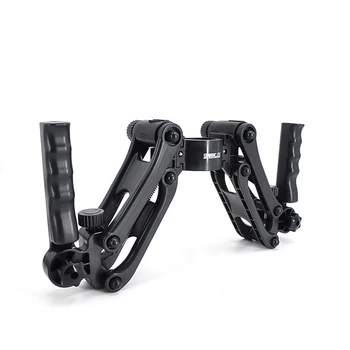 

Support Flexiable Damping Spring Outdoor Photography Handheld Stable Camera Gimbal Dual Handle Mount Detachable 5 Axis For Feiyu