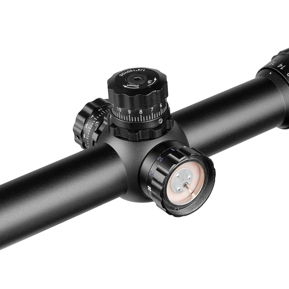 LEAPERS 6-24X50 Riflescope тактический оптический прицел красный зеленый охота точка зрения с подсветкой Retical Sight для охоты Ak 47