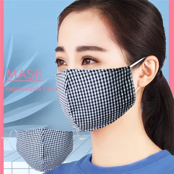 

1pc Mask With 100pcs Reptaceable Filter Professional Anti Pollution Breathe Freely Mouth Mask Mufflerr Washable Mouth Mask