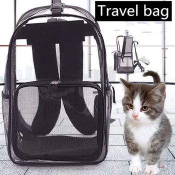 

Carrying for Cats Transparent Pet Carrier for Cat Bag Cat Travel Bag New Cat Carrier Travel Backpack Portable and Breathable