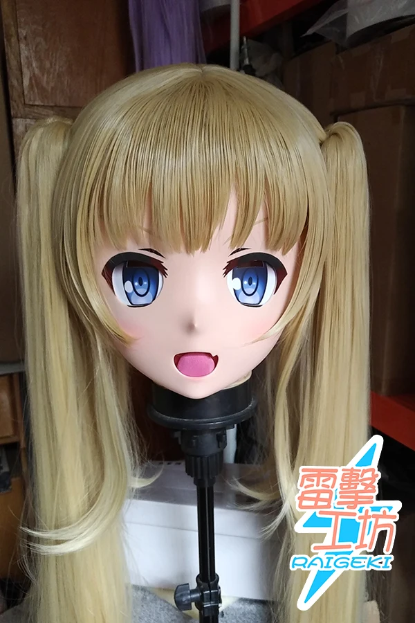 RAIGEKI MAKS 119) Силиконовая маска на Хэллоуин арбалет BJD кукла кигуруми аниме Eriri Spencer Sawamura Косплей Маска