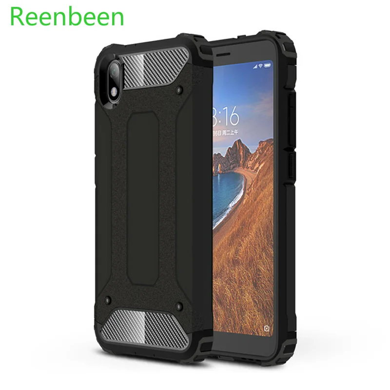 For Xiaomi CC9 A3 Lite Redmi 7A Case Shockproof Armor Rubber Hard PC Phone Bumper Back Cover CC9E for note 7 |