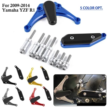 

Motorcycle Engine Protective Cover Frame Slider Crash Pad Protector Guard for Yamaha YZF R1 YZF-R1 2009 2010 2011 2012 2013 2014