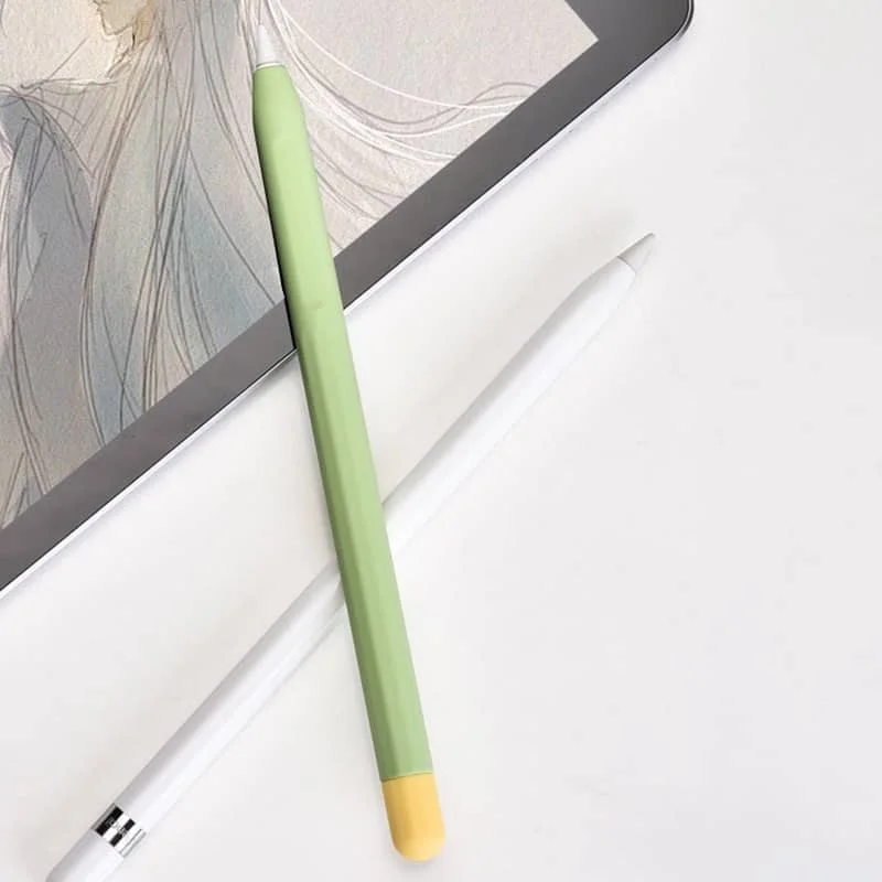 Подходит для Apple Pencil Gen 1/2 полноразмерный силиконовый чехол ручки планшет