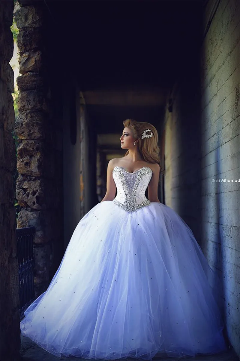 Robe De Mariage романтическое милое платье с кристаллами, на шнуровке, распродажа онлайн, свадебное платье, длинный хвост, платья для матери невесты