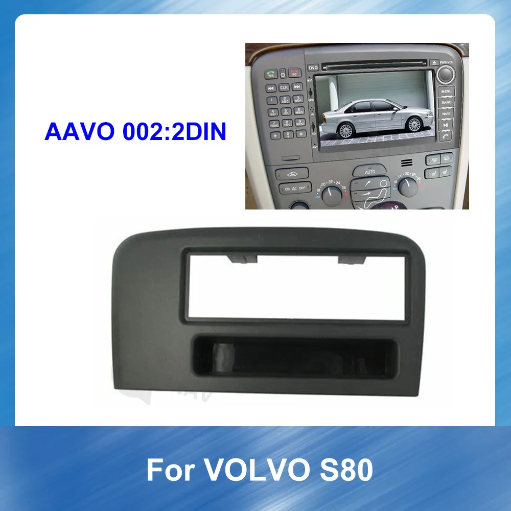 1 Din Автомобильная аудиорамка радиоприемник для VOLVO S80 1999-2005 автомобильная