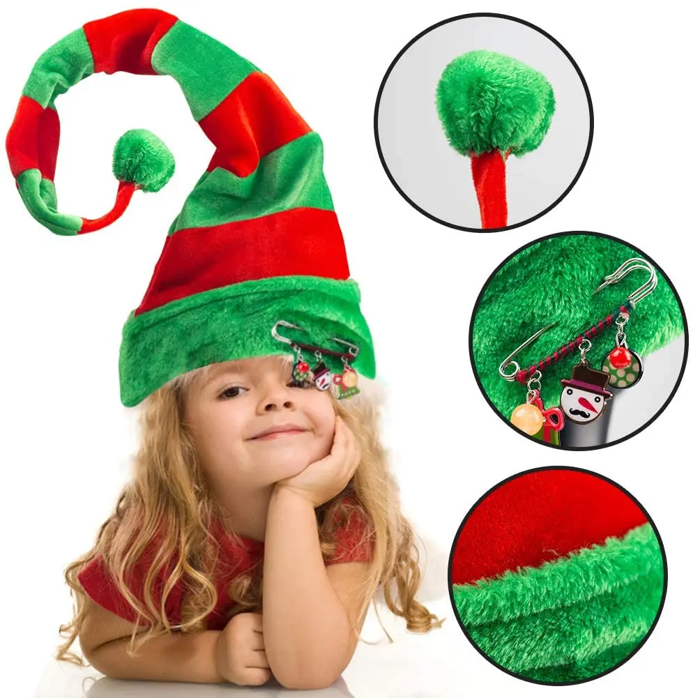 Aneco 3 Pack Christmas Hats Novelty 
