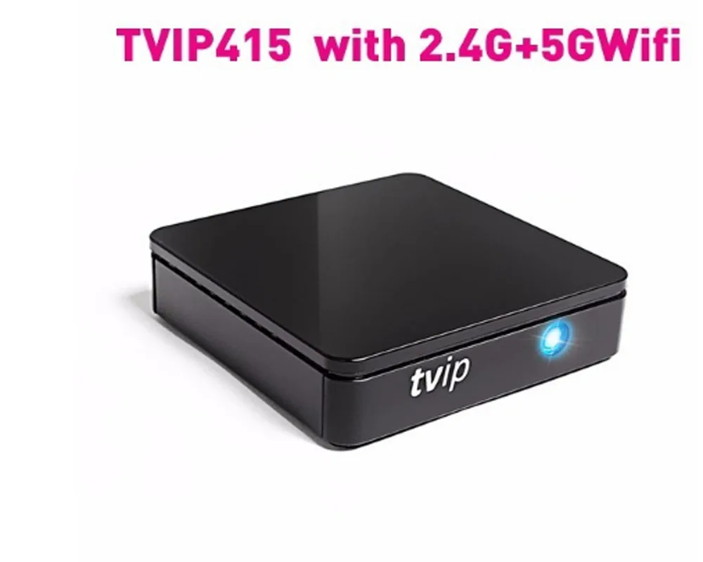 Black Новое поступление TVIP 410 412 415 Linux или Android 6,0 Двойная система H.265 1920x1080 четырехъядерный мини-набор верхней коробки - Color: Black