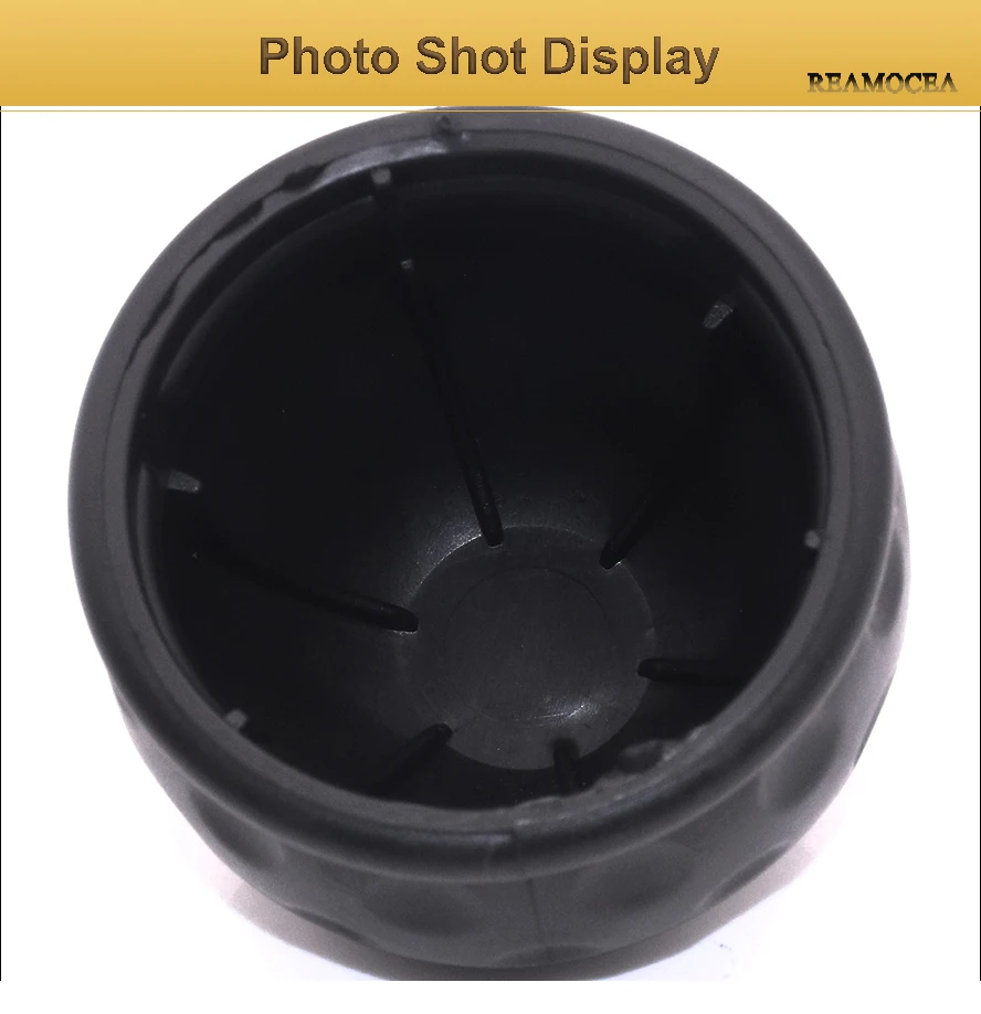 Reamocea 1Pc Rubber Universal 50mm Black Tow Bar Ball Cover Protective Cap Towing Hitch Caravan Trailer Towball Head Protector (11)