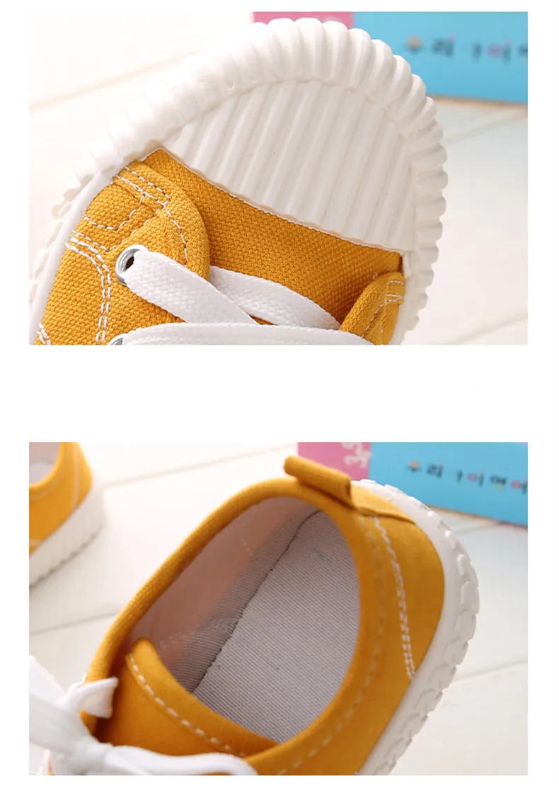 Fashion Kids Shoes Unisex Boys Girls Sneakers Children Casual Canvas Shoes For Big Boy Girl Candy Colors Soft Breathable 27-38