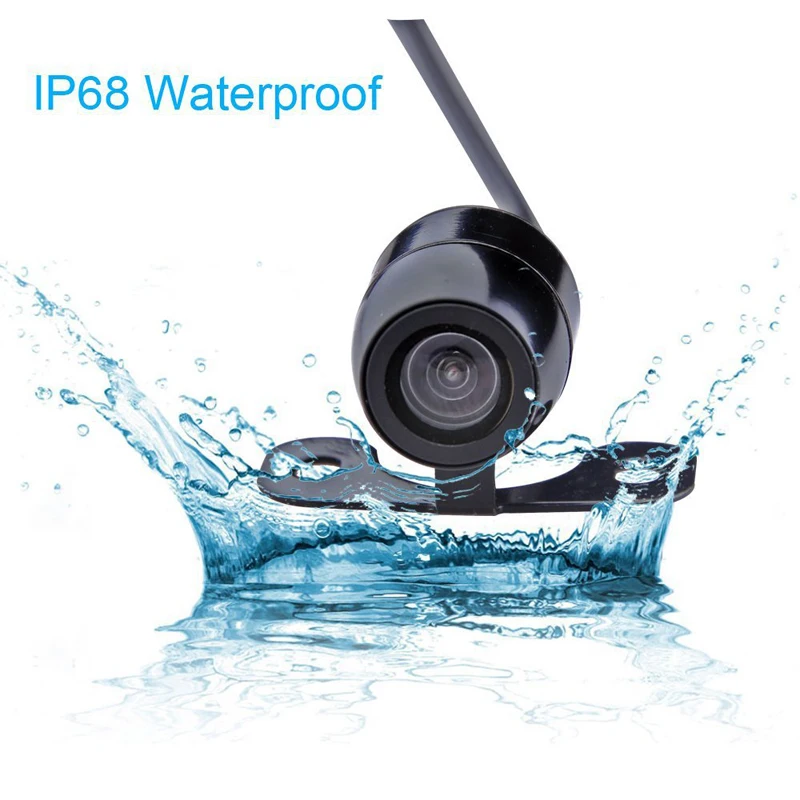 Universal Vehicle Camera Car Front and Rear View Camera 120 Wide Angle Auto CCD HD Backup Reverse Parking Camera Waterproof