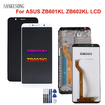 

5.99"LCD Display For ASUS ZenFone Max Pro M1 ZB601KL ZB602KL Display Touch Screen Digitizer Black No Frame Assembly Replacement