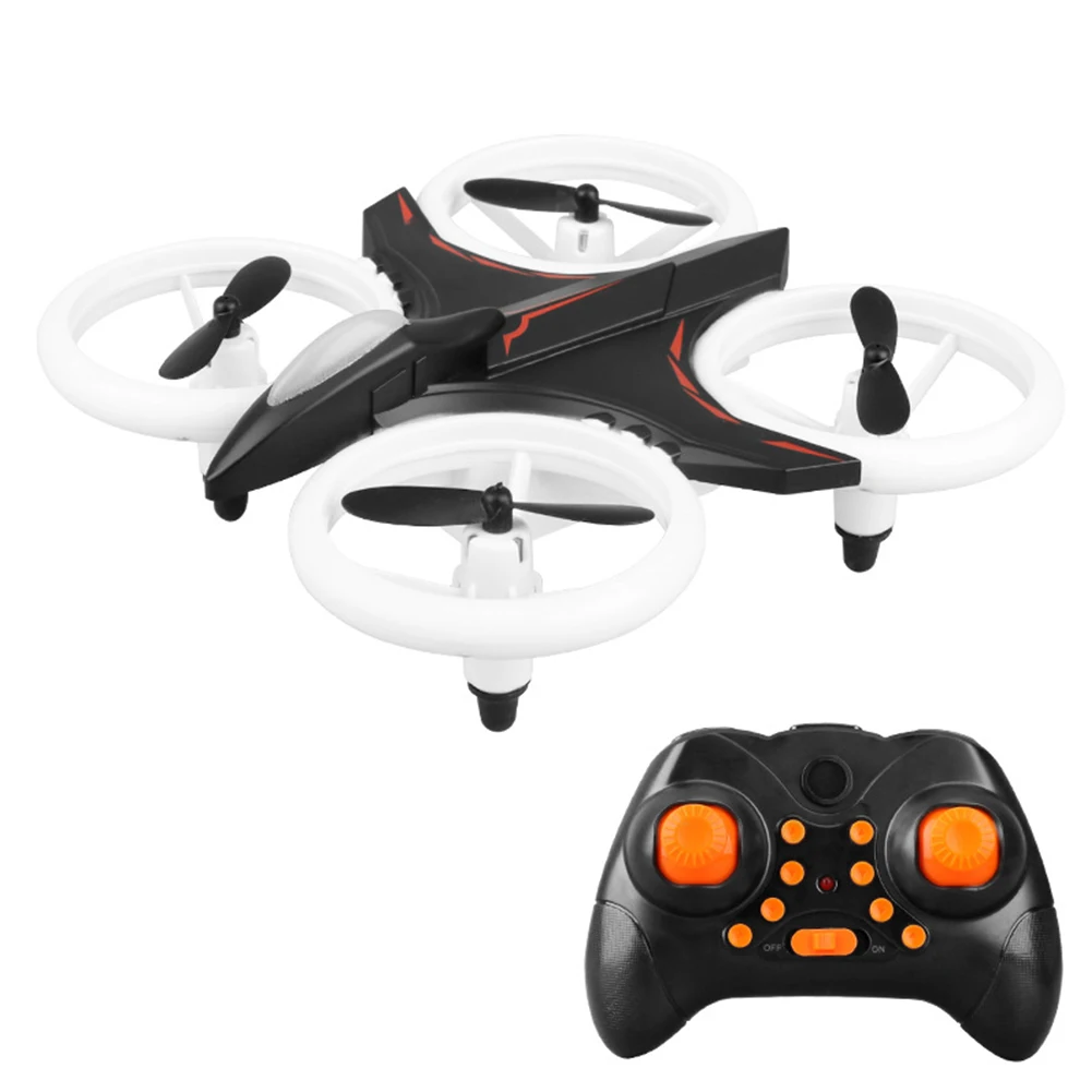 

3D Roll Toys Mini Drone Bag Helicopter Plane Remote Control Removable Battery LED Luminous Professional Altitude Hold Quadcopter