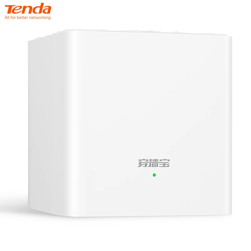 Tenda Nova 1 Xmw3 Home Ac1200 Router Wireless Ripetitore Wifi Mesh Wi-Fi System Extender Bridge App Gestione Remota Facile Installazione