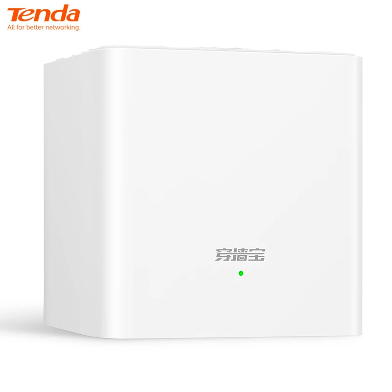 Tenda Nova 1xMW3 Home AC1200 Wireless Router Wifi Repeater Mesh Wi-Fi System Extender Bridge APP Remote Manage Easy Setup wireless internet amplifier