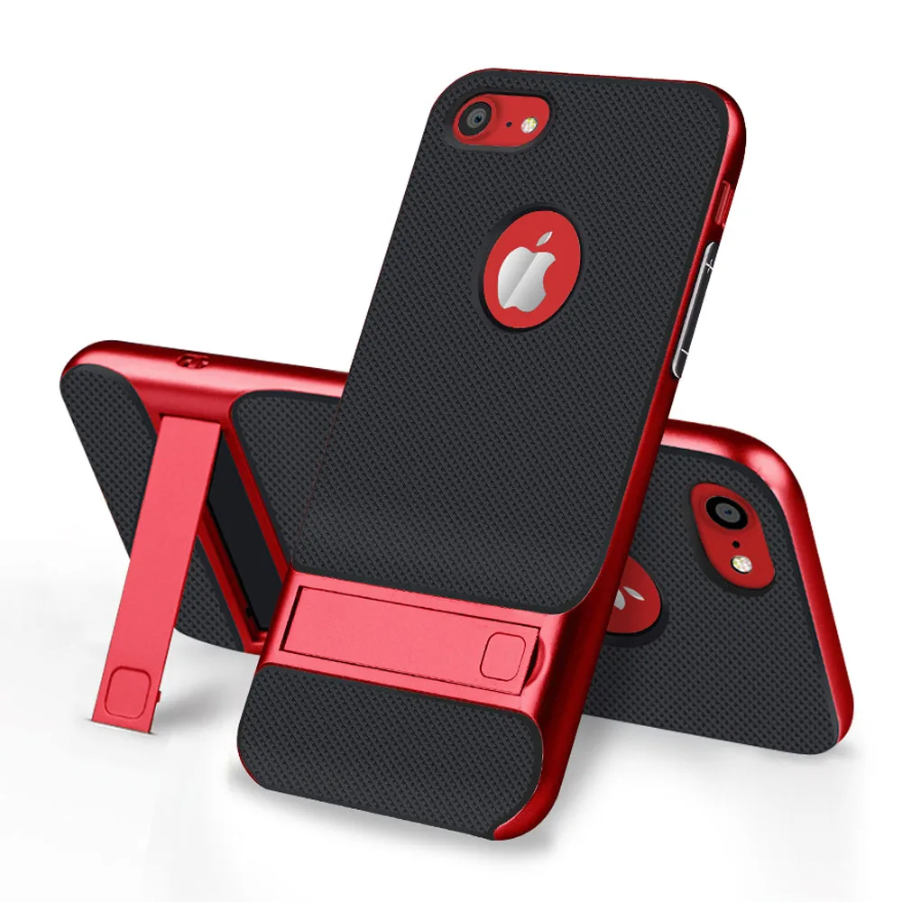 Red Чехол для iPhone 7 Чехол для Apple iPhone 7 6 6S Xr Xs X 10 11 10s 10R Pro Max iPhone7 7Plus 6Plus S Plus чехол - Цвет: Red
