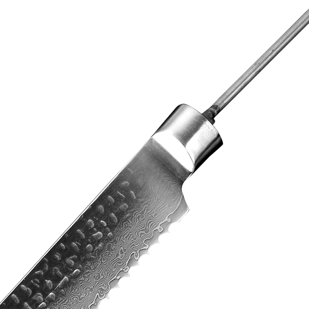 XITUO хлеб шеф повар santoku универсальный нож пустая Япония 67 слой Дамасская сталь