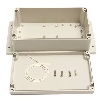 

Waterproof Plastic ABS Electronic Project Box Enclosure Case 200x120x75MM White