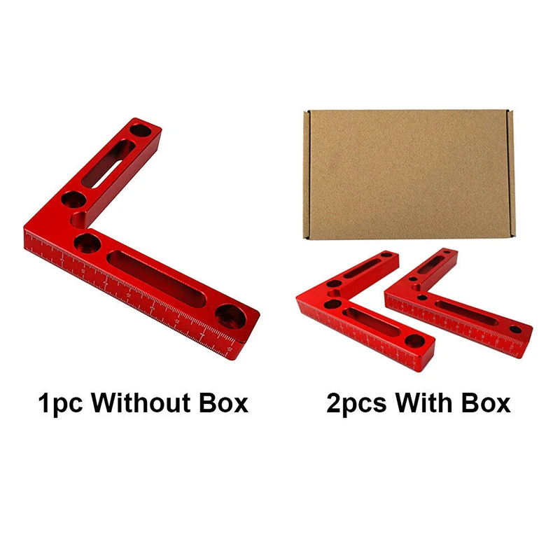 

Positioning Woodworking Carpenter Tool Right Angle Clamp Corner L-Square J8 #3