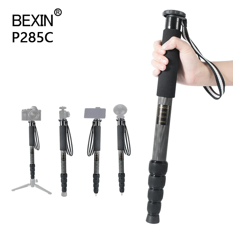 Монопод BEXIN из углеродного волокна подставка для камеры монопод съемки DSLR