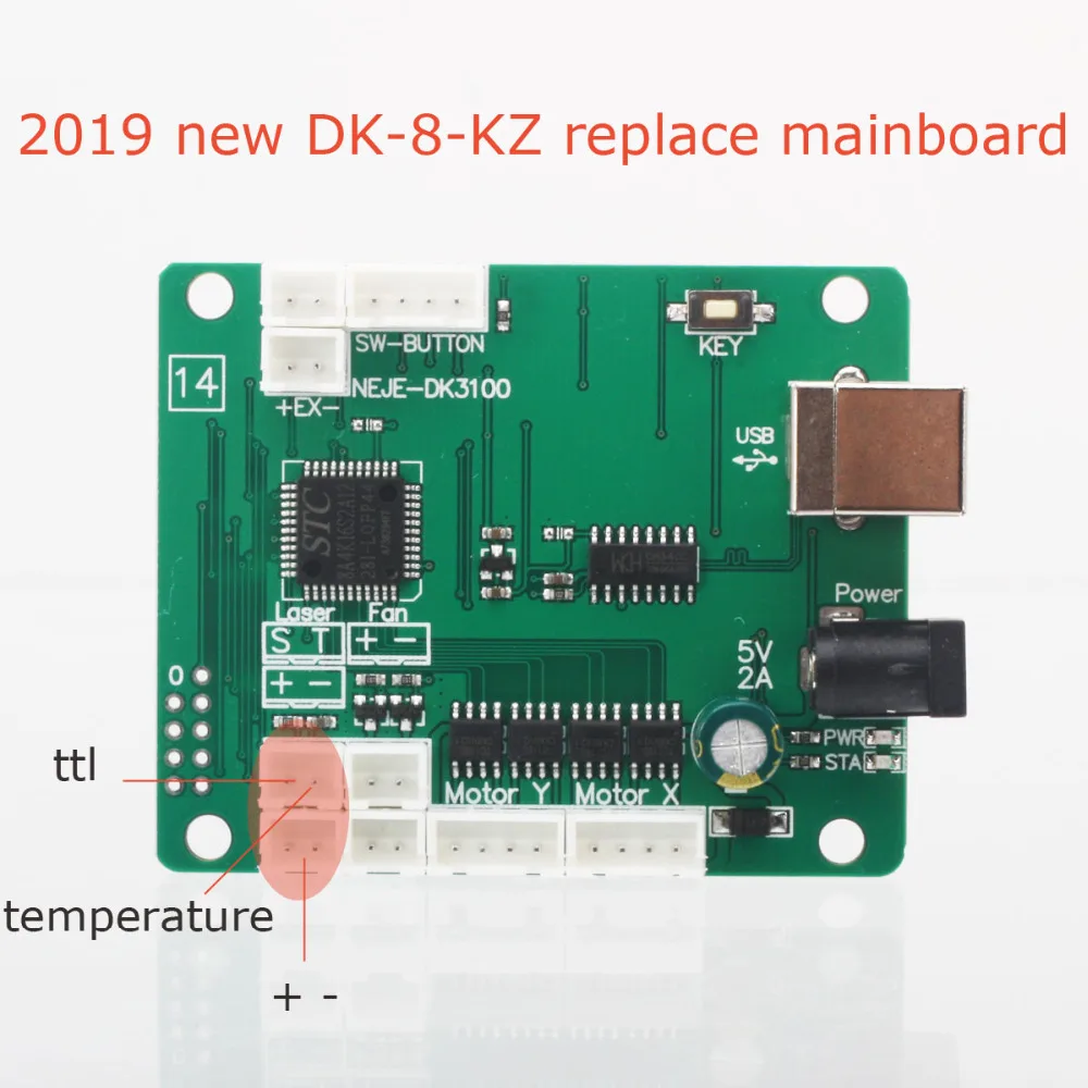 

2019 new NEJE DK-8-KZ replace mainboard