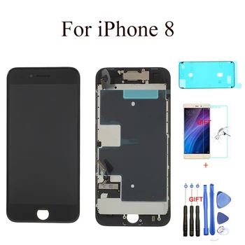 

Full Set LCD Screen For iPhone 8 8 Plus LCD Assembly Complete Touch Digitizer Screen Replacement AAA Display Front Camera