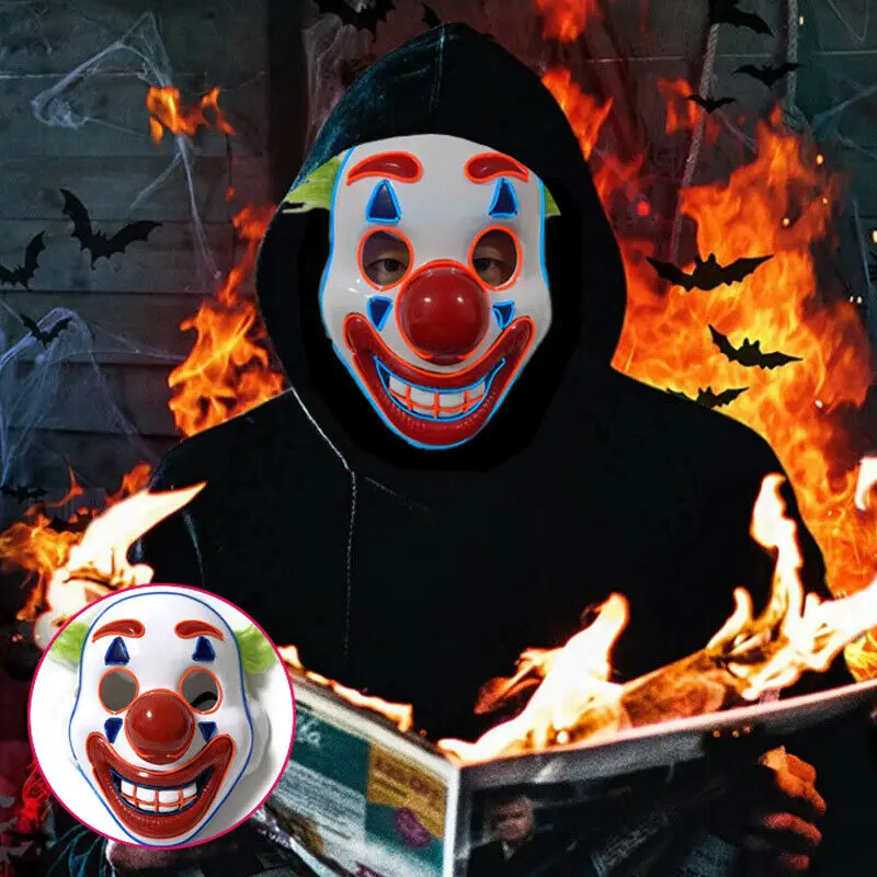 Маска для вечеринки Косплей DC фильм Джокер Артура флека маска клоуна маскарад Хэллоуин маска