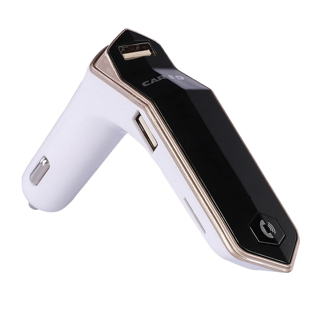 MagiDeal Bluetooth EDR автомобильный беспроводной fm-передатчик радио адаптер USB зарядное устройство