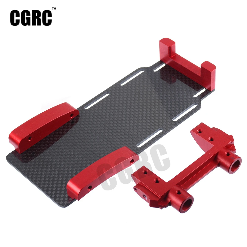 Металлический кронштейн сервопривода аккумулятора для 1/10 RC Crawler Car Axial SCX10 II 90048