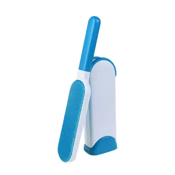 

Pet Hair Remover Sofa Clothes Cleaning Brush Reusable Dog Cat Fur Brush Portable Stick Wool Implement Clean Roller