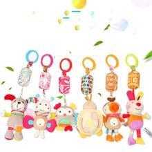 Мультяшные детские игрушки-колокольчики, передвижные детские плюшевые игрушки, держатель для детской кровати, колокольчики, погремушки, колокольчики, игрушка для детской кроватки, подвесные колокольчики