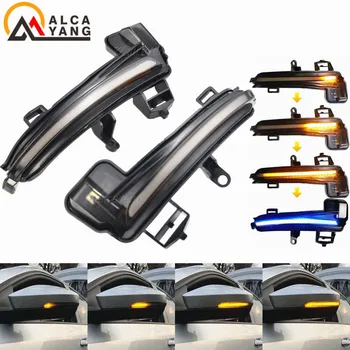 

For Skoda Superb A7 MK3 Dynamic LED Turn Signal Blinker Sequential Side Mirror flasher Light 2016 2017 2018 2019