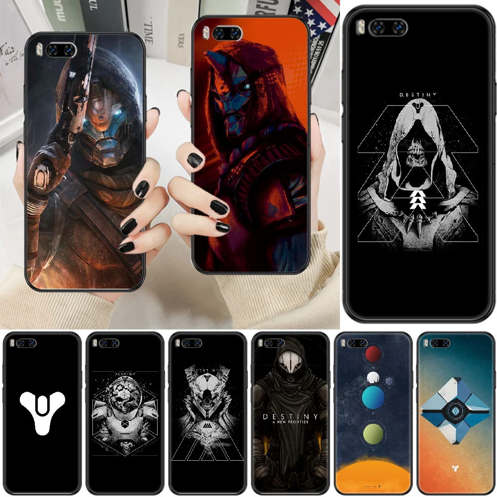 Чехол для телефона game Destiny 2 Xiaomi Mi Max Note 3 A2 A3 8 9 9T 10 Lite Pro Ультрачерный мягкий