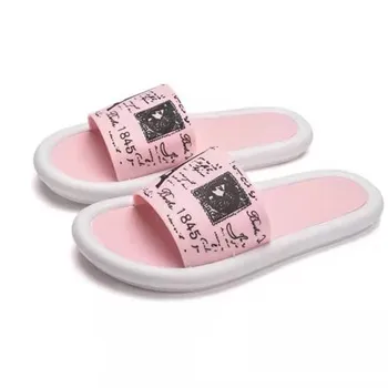 

Summer 6 Colors Flax Home Slippers Women Slapping Beach Flip Flops Non-slip House Female Family Slippers YB090M76